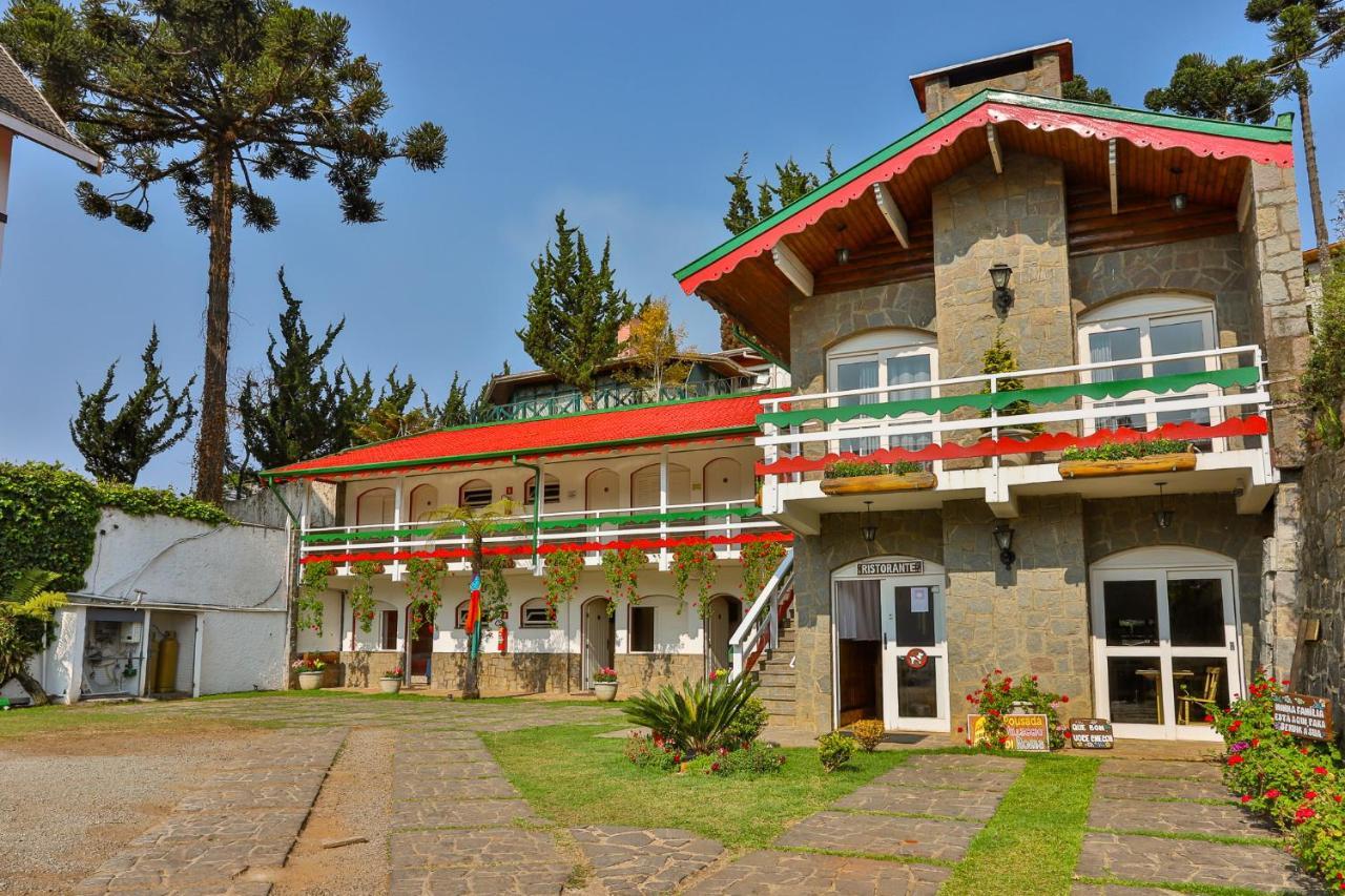 Pousada Villaggio Di Roma Кампус-ду-Жордау Экстерьер фото